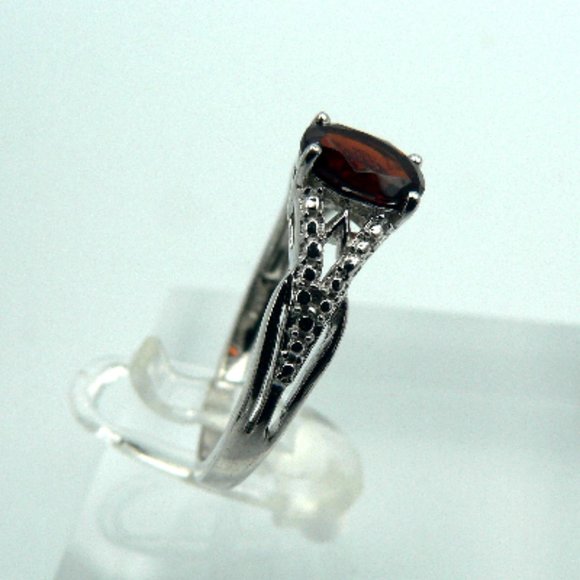 Sz 5 Genuine Mozambique Garnet 3 pc Set  NWOT - Picture 3 of 9